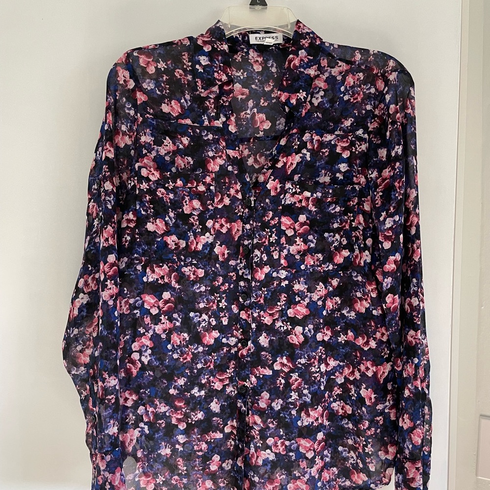 Sheer Express Portofino Shirt, Size Medium
